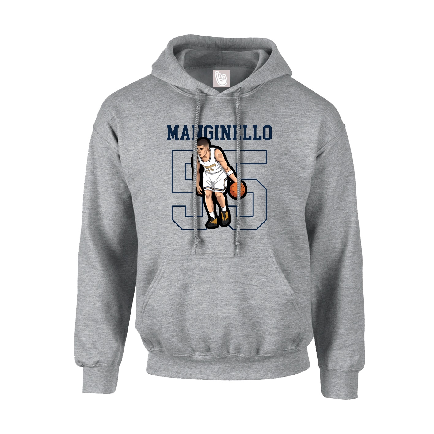 Hoodie — Shirsey in Grey