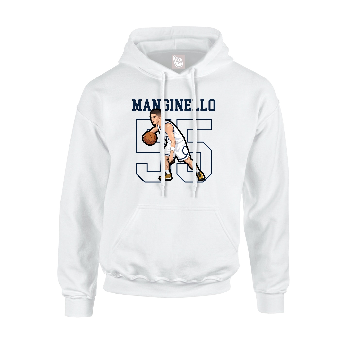 Youth Hoodie — Shirsey in White