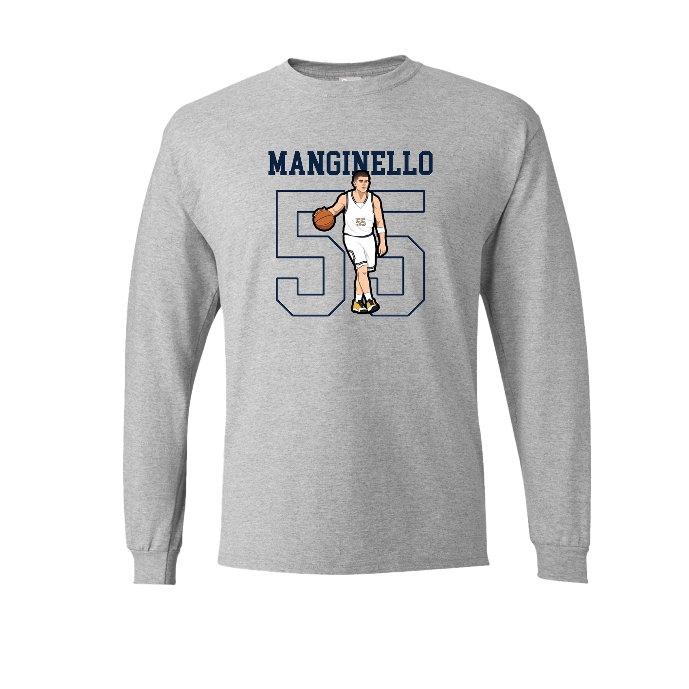 Long Sleeve Tee — Shirsey in Grey