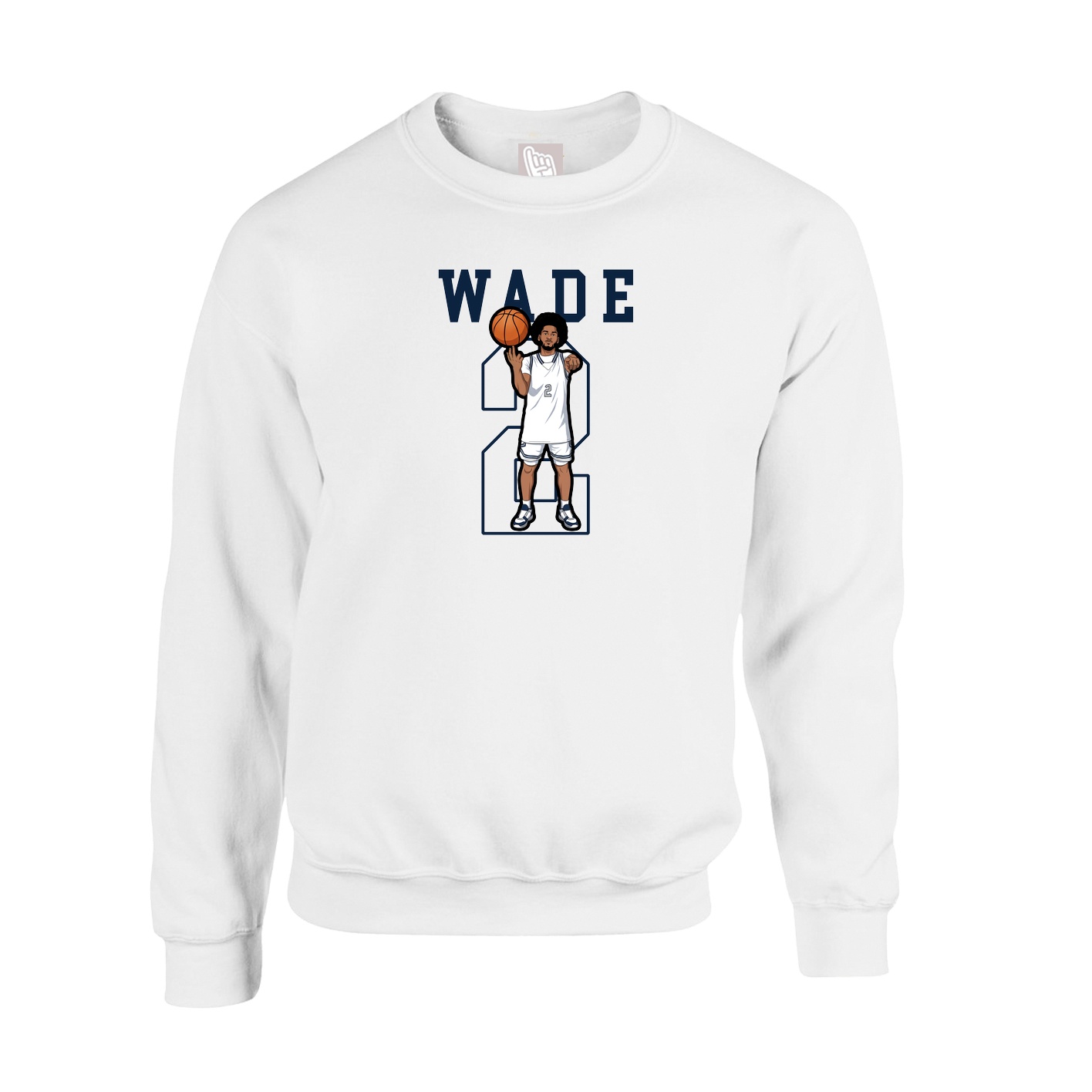 Fleece Crew — Shirsey in White