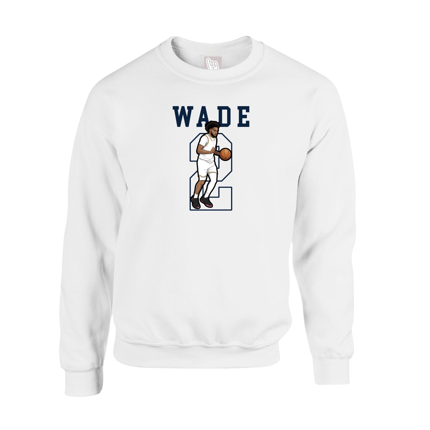Fleece Crew — Shirsey in White
