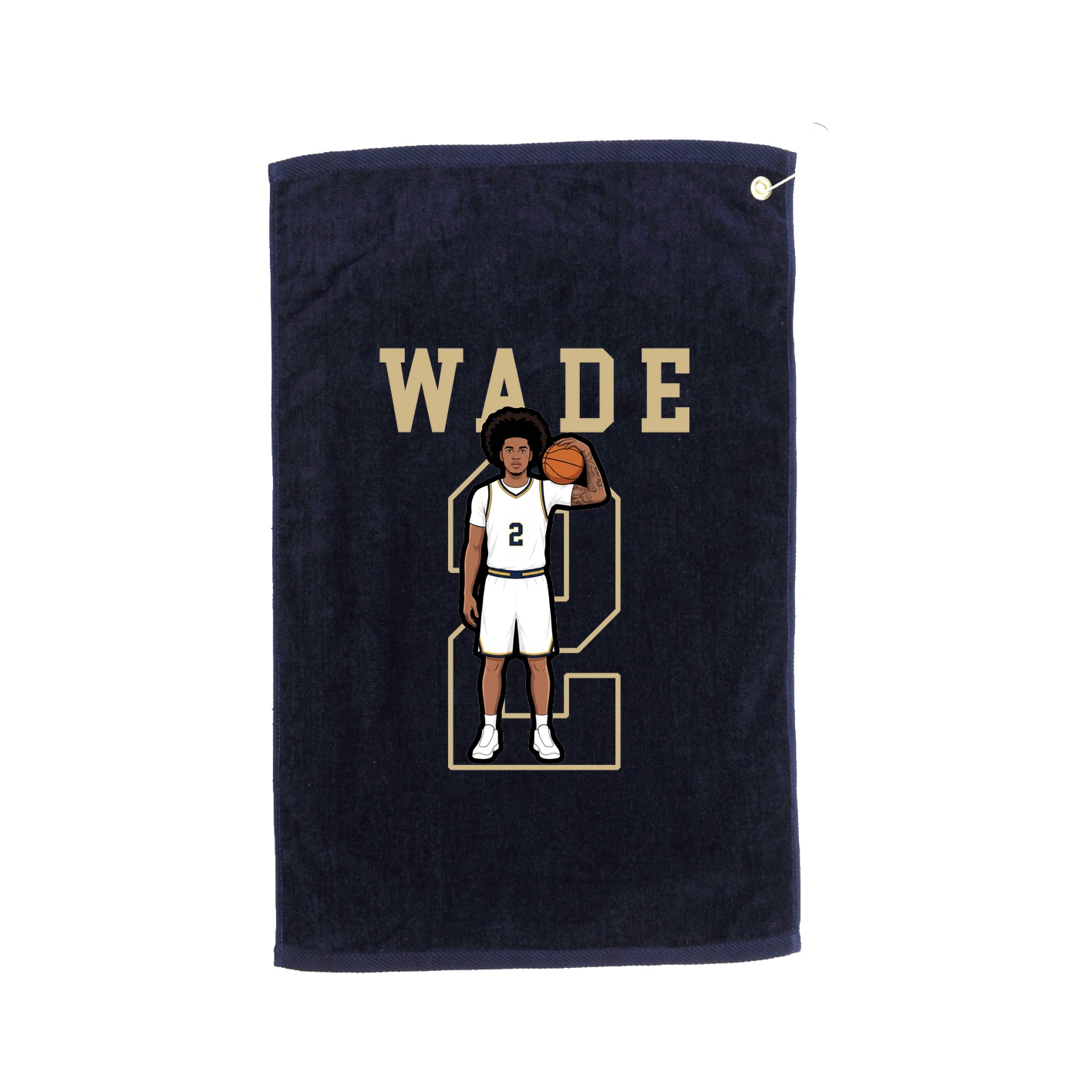 Golf Towel — Shirsey in Navy