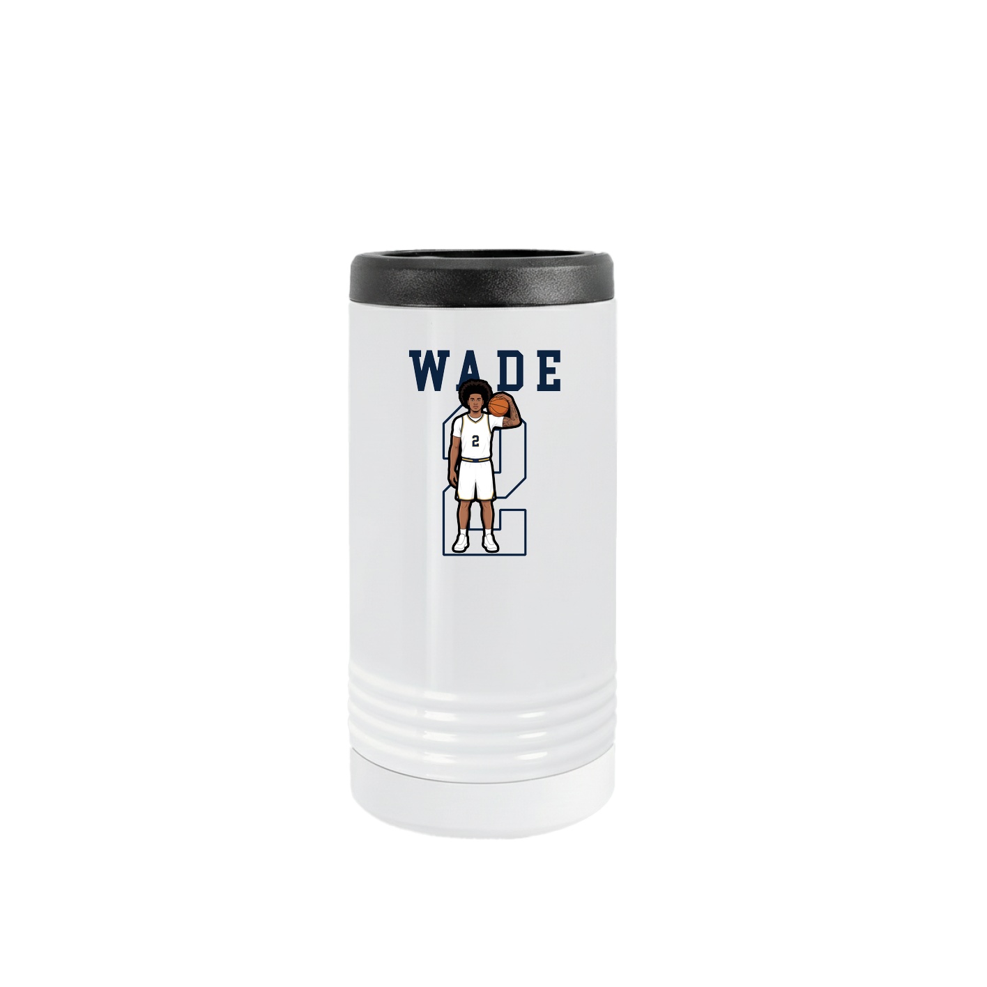 Slim Beverage Holder — Shirsey in White