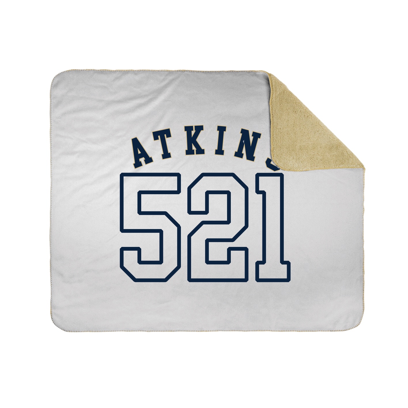 Throw Blanket — Shirsey Arch in White