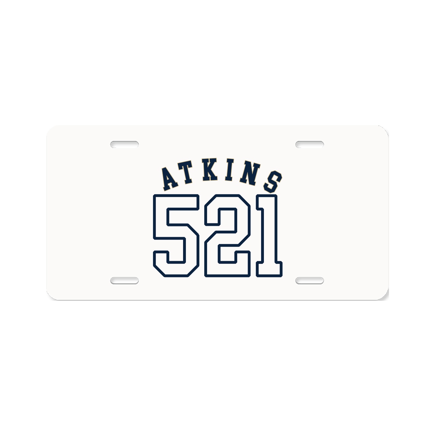 License Plate — Shirsey Arch in Classic