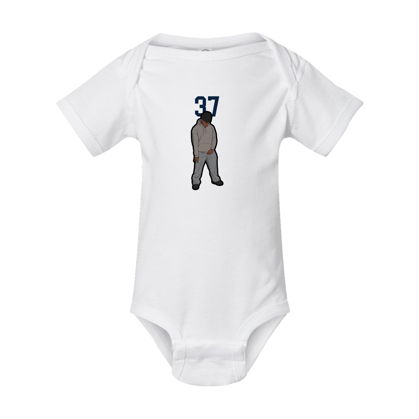 Baby Onesie — Classic in White