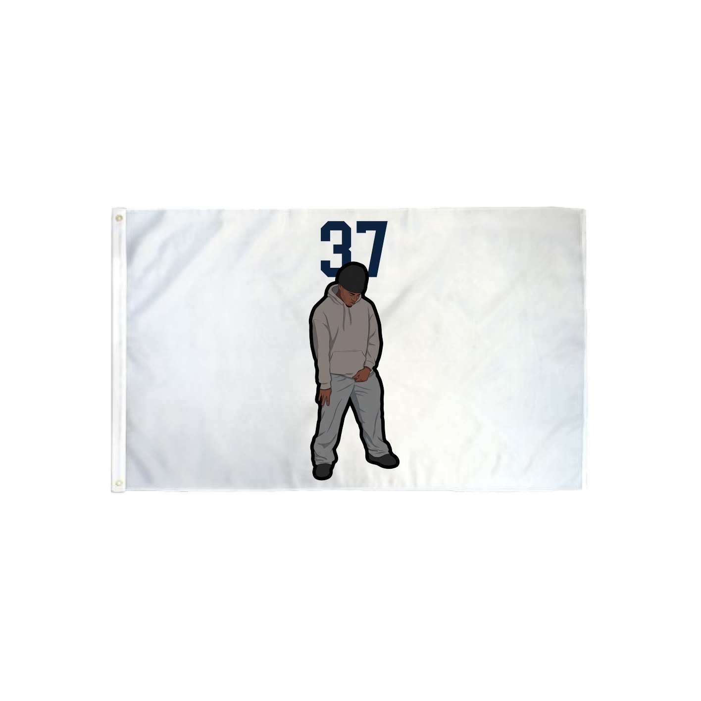 3x5 Flag — Number Top in Classic