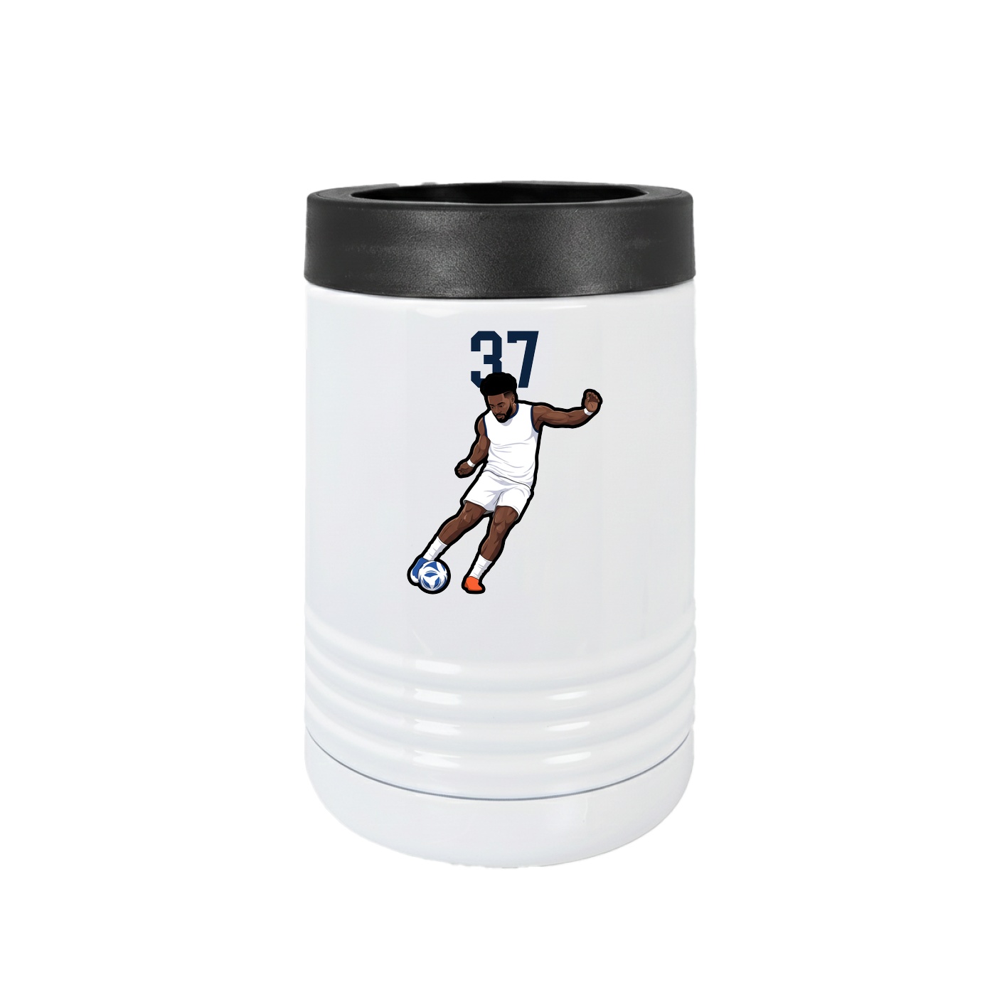 Beverage Holder — Number Top in White