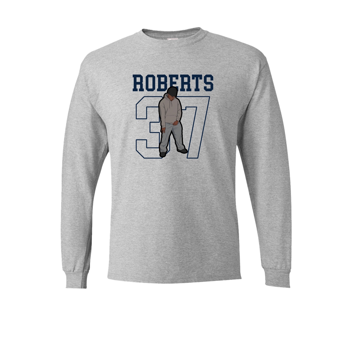 Long Sleeve Tee — Shirsey in Grey