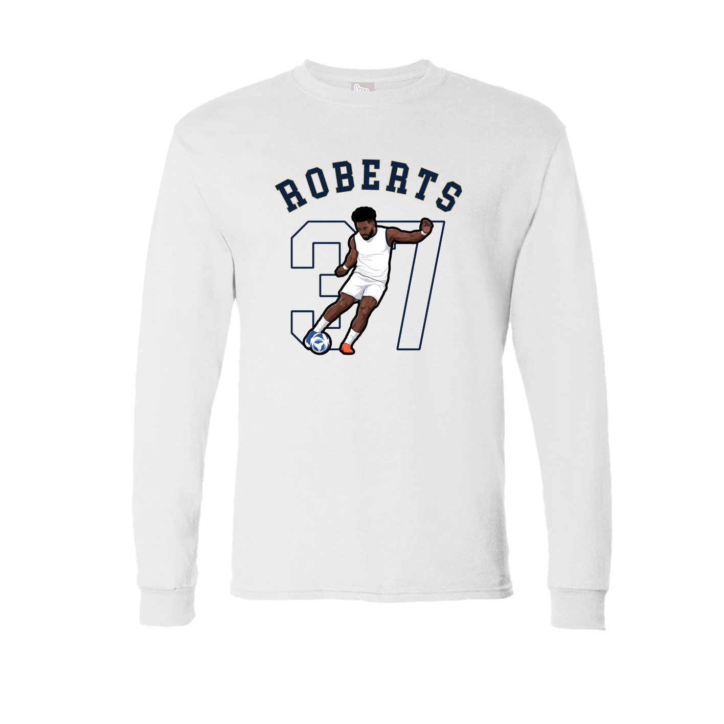 Long Sleeve Tee — Shirsey Arch in White