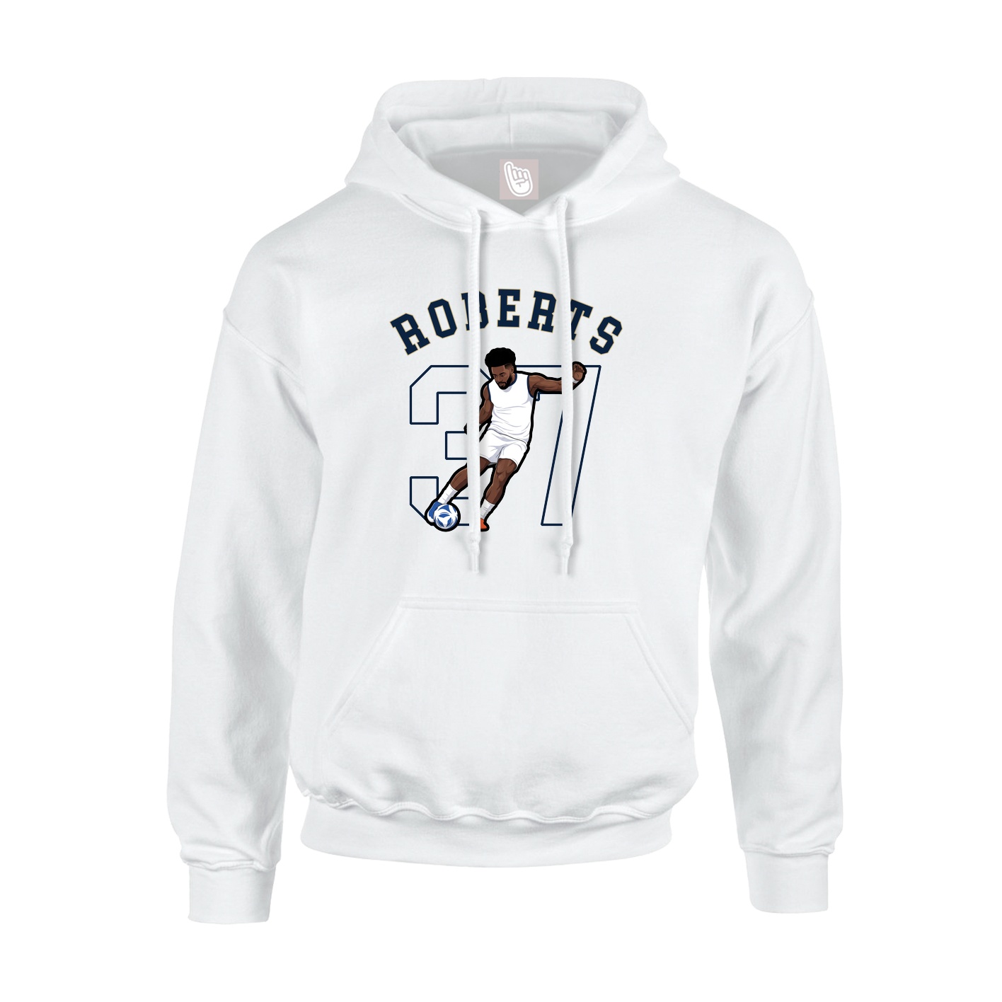Youth Hoodie — Classic in White