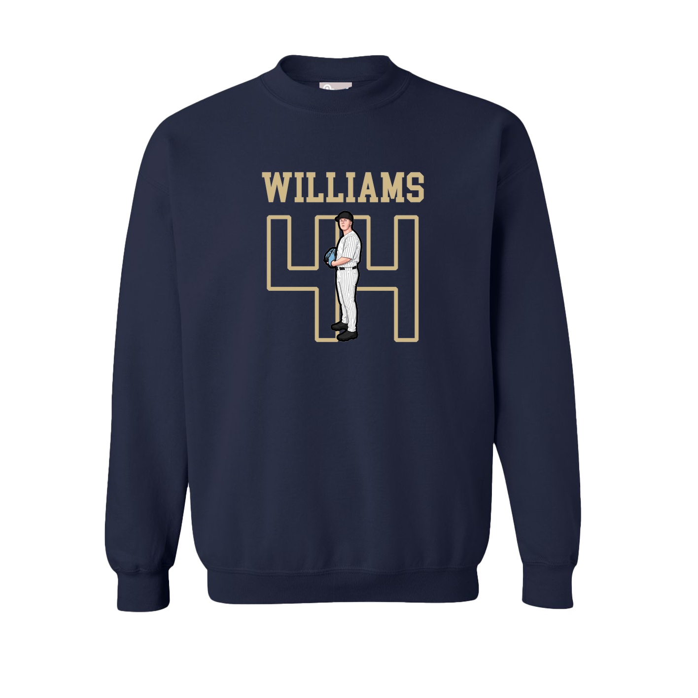 Fleece Crew — Shirsey in Navy