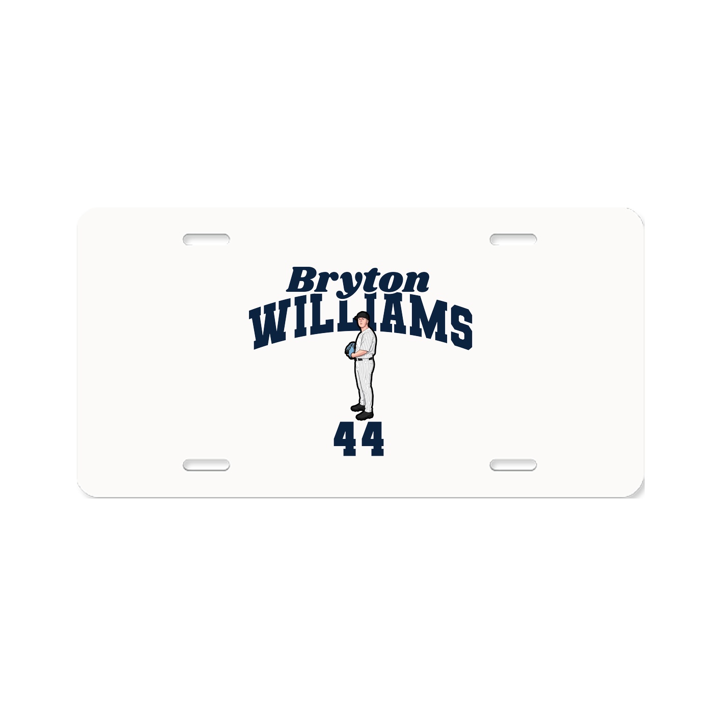 License Plate — Signature Arch in Classic