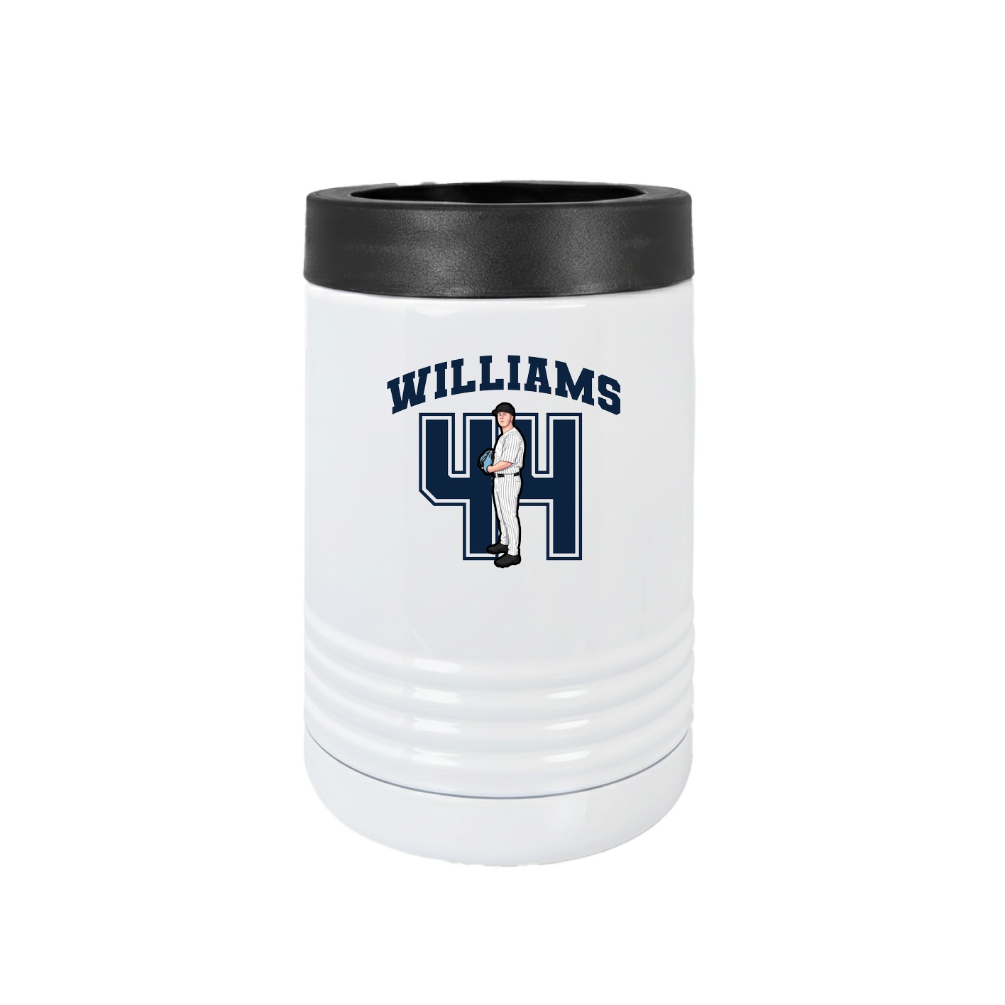 Beverage Holder — Number in White