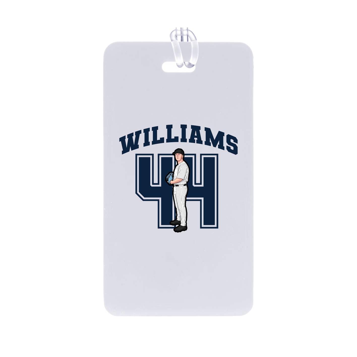 Bag Tag — Number in Classic