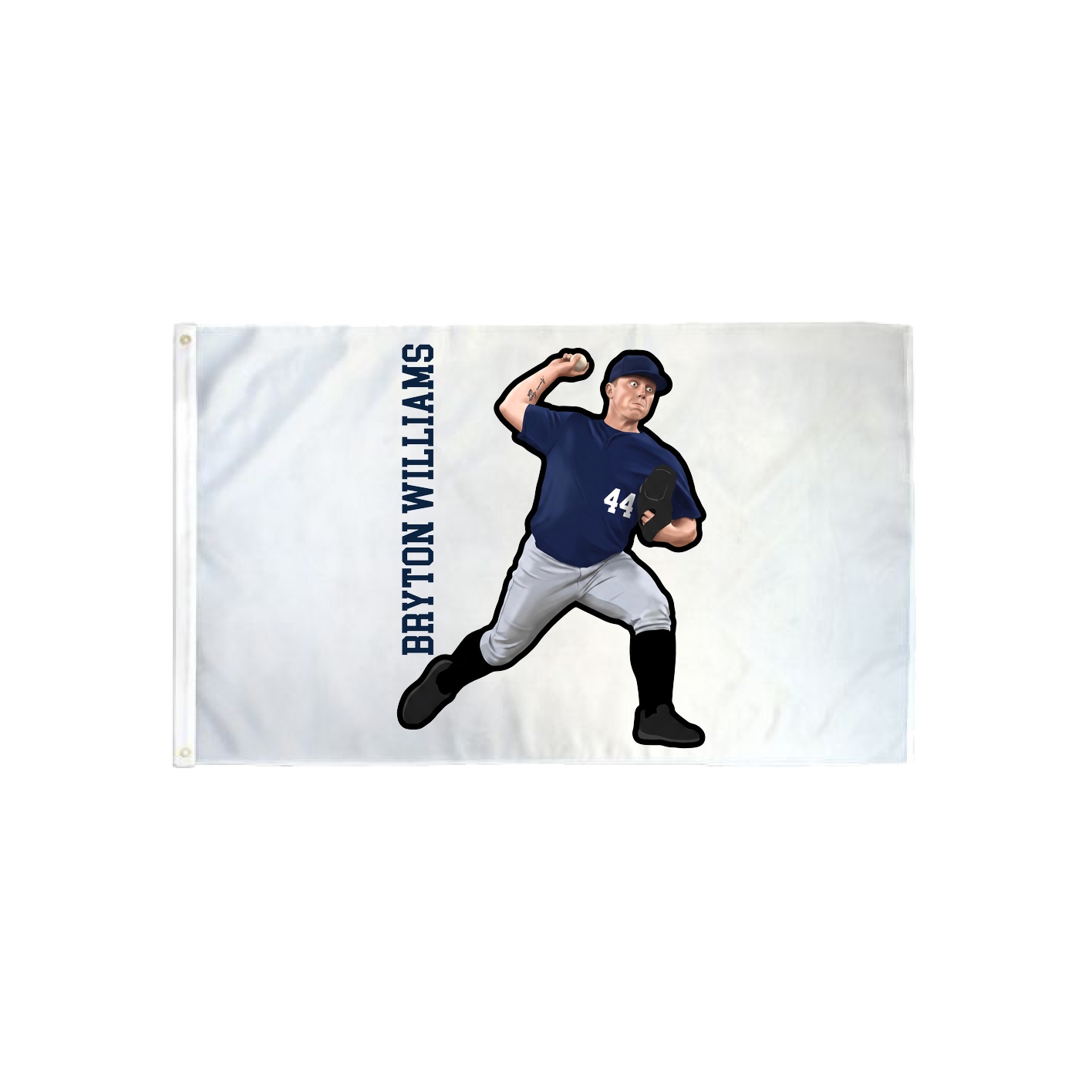 3x5 Flag — Name Vertical in Classic