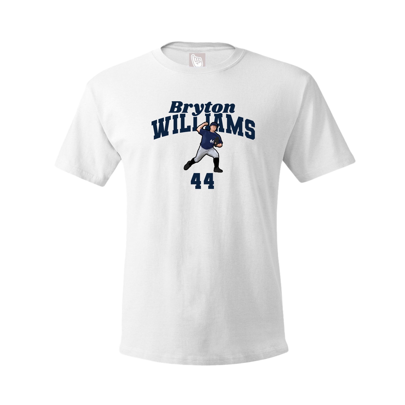Youth Tee — Signature Arch in White