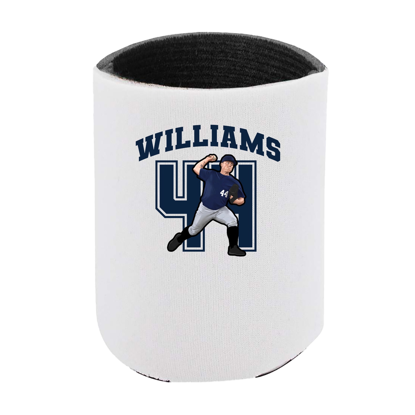Can Holder — Number in White