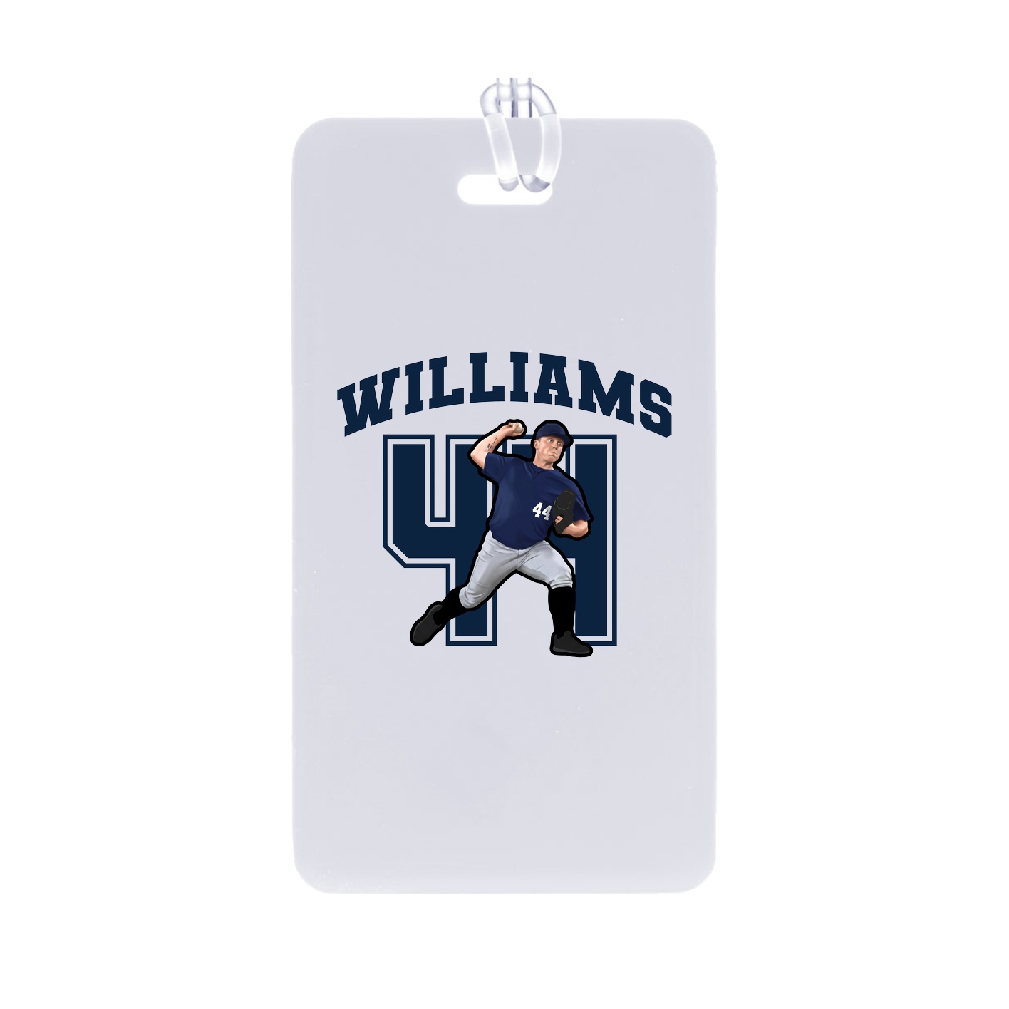 Bag Tag — Number in Classic