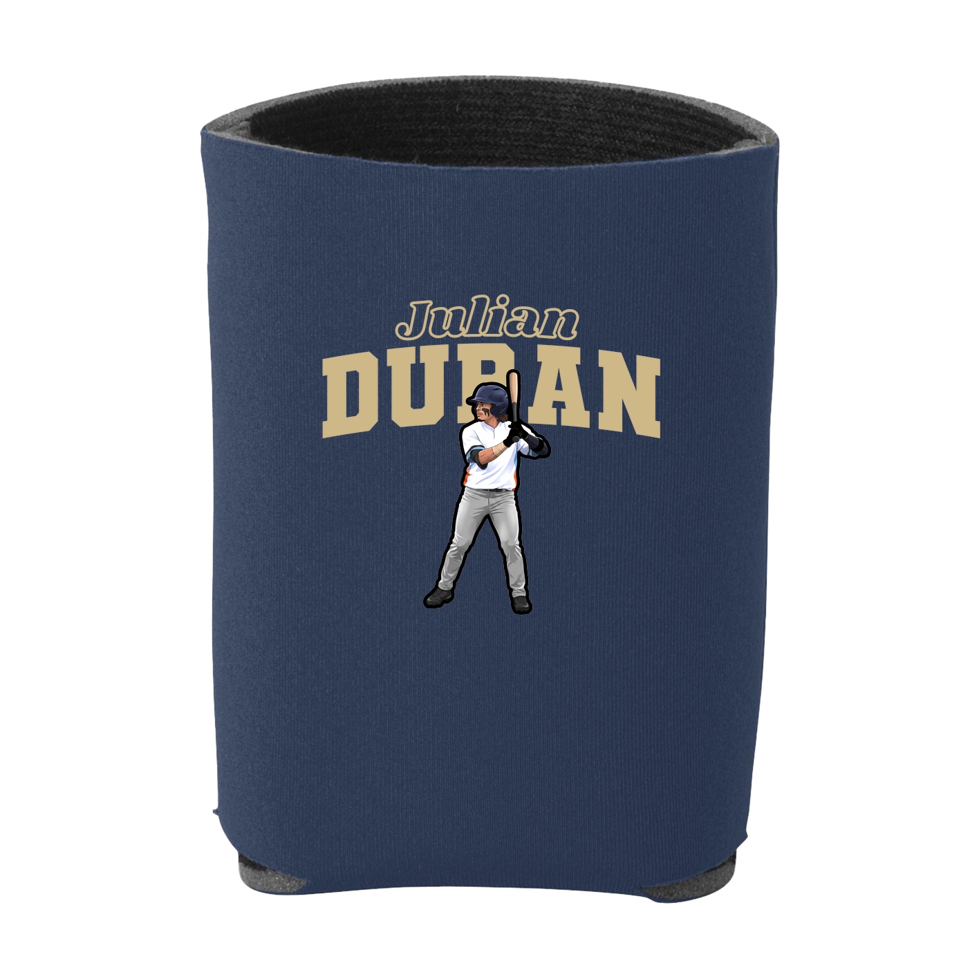 Can Holder — Name Arch in Navy