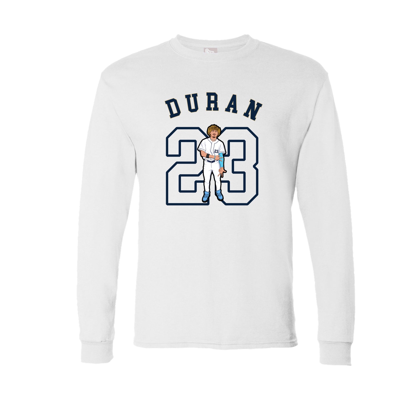 Long Sleeve Tee — Shirsey Arch in White