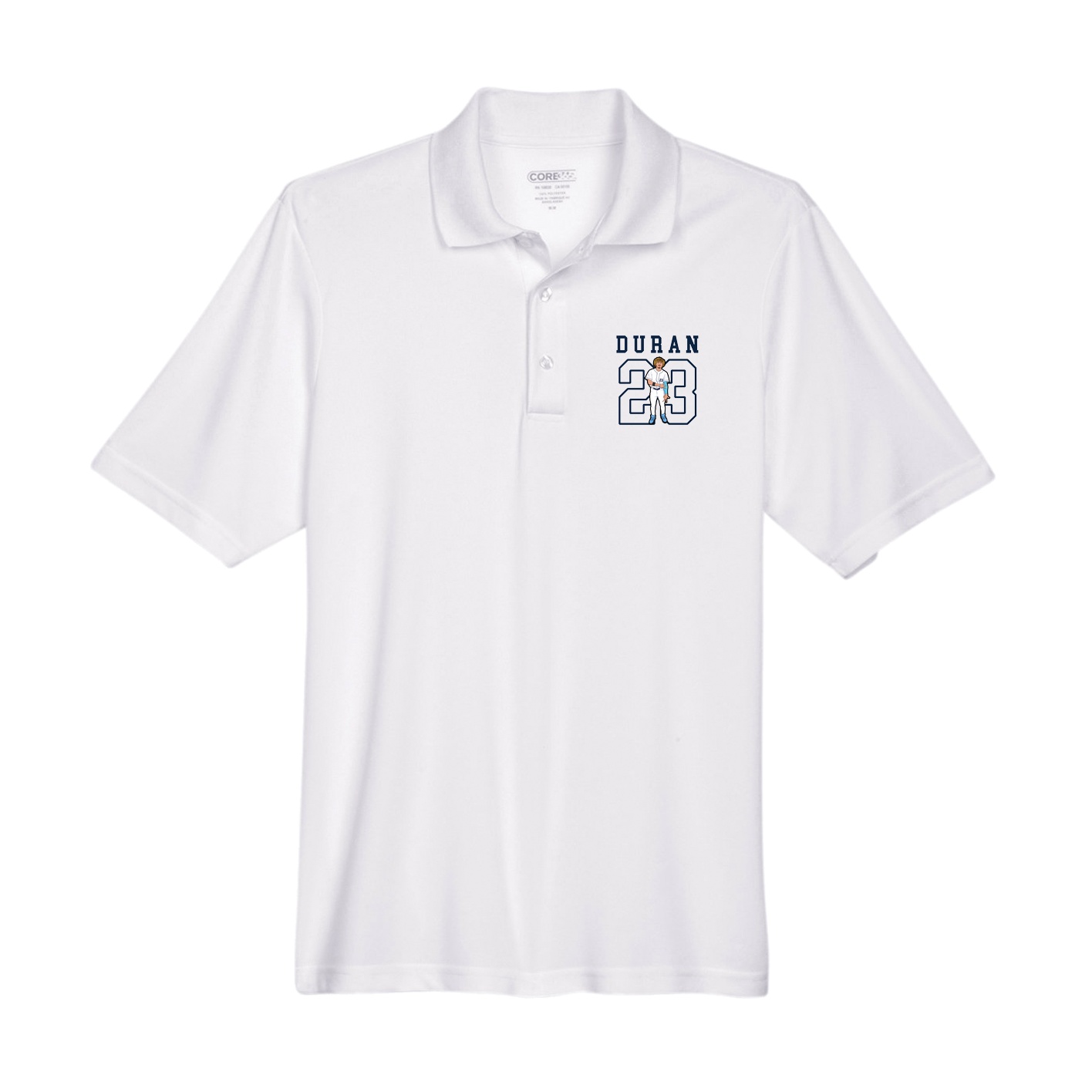 Performance Polo — Shirsey in White