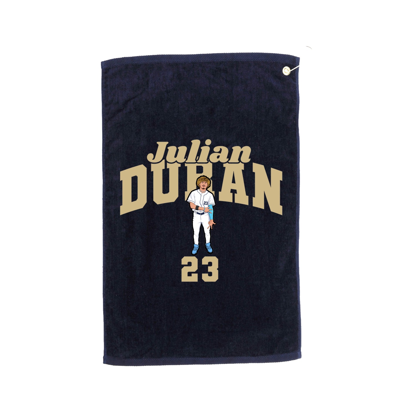 Golf Towel — Signature Arch in Navy