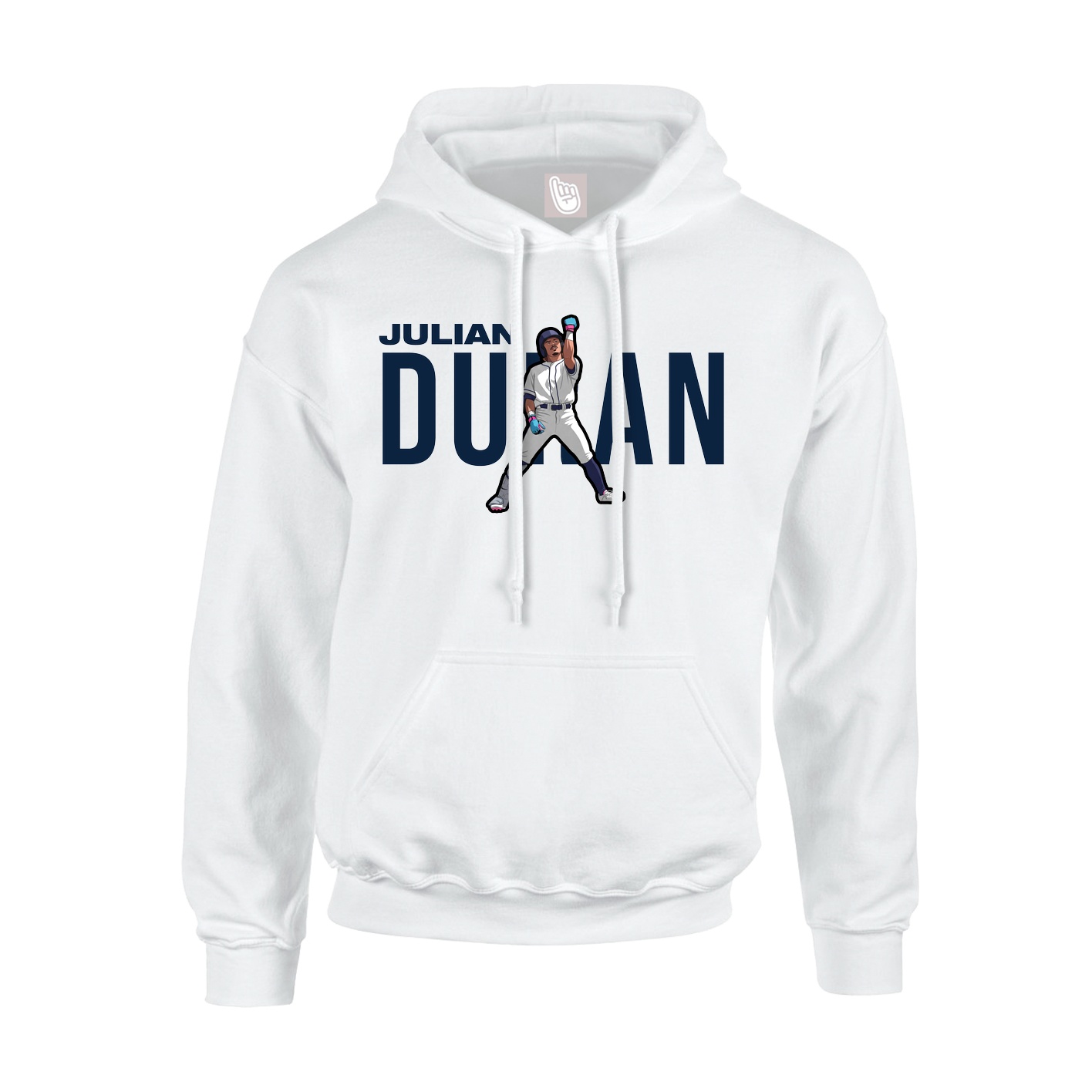 Hoodie — Player Name in White