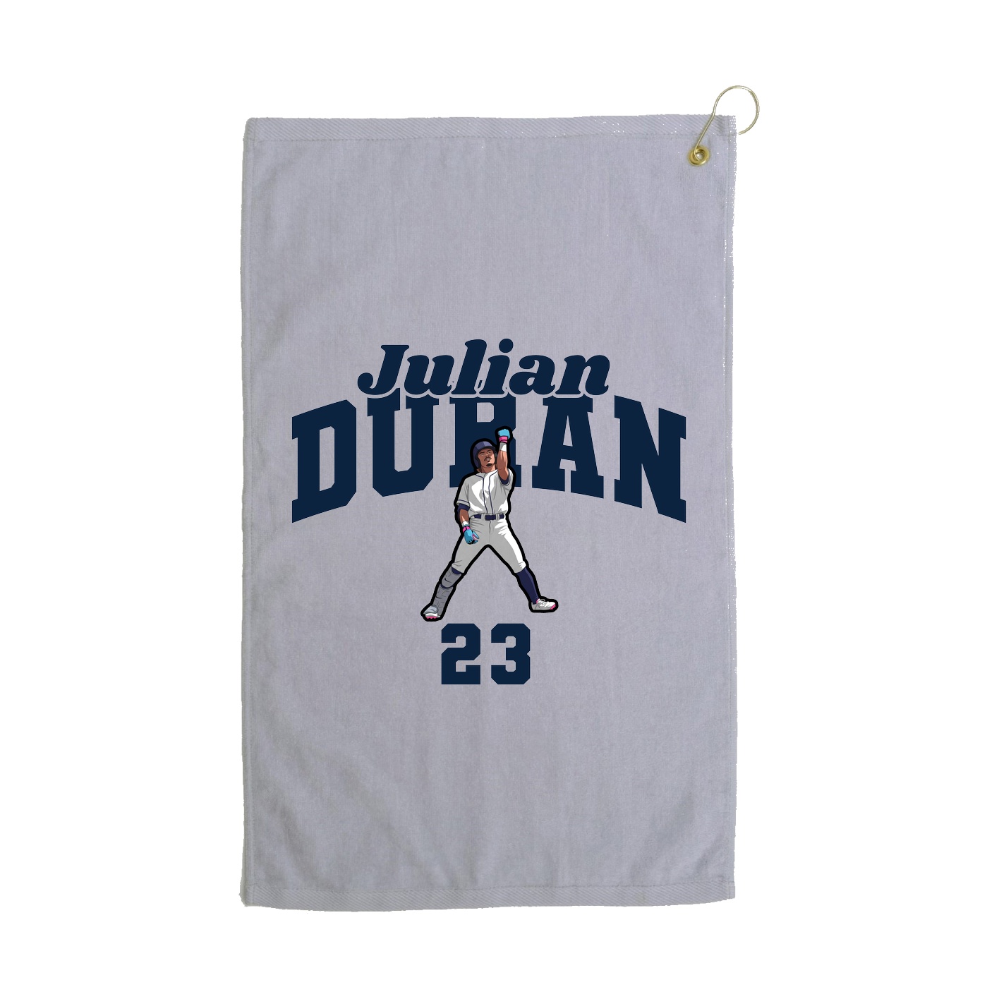 Golf Towel — Signature Arch in Grey