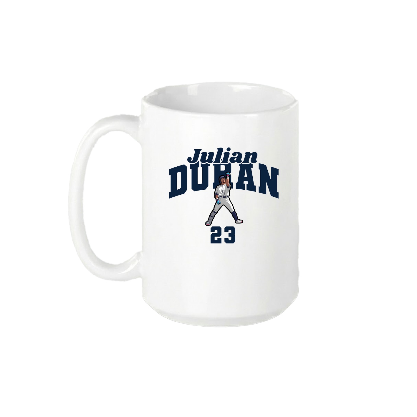 15oz Coffee Mug — Signature Arch in White