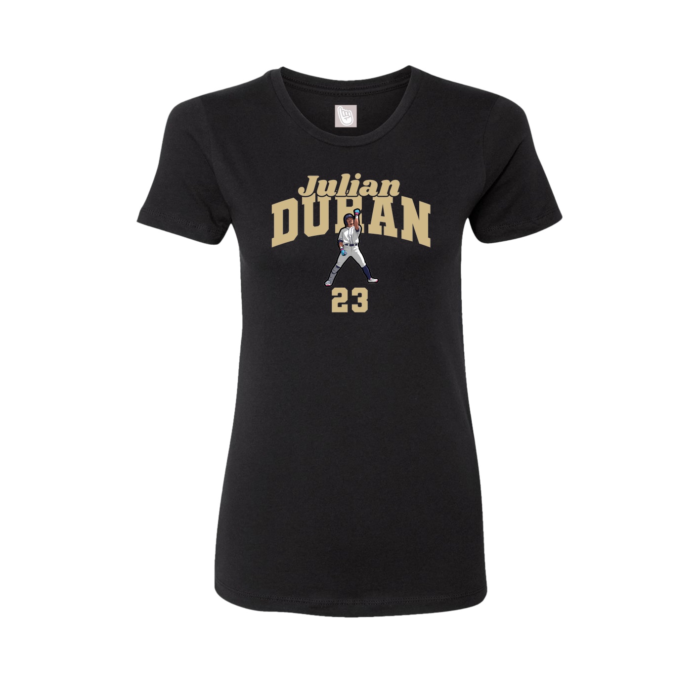 Womens Tee — Signature Arch in Black