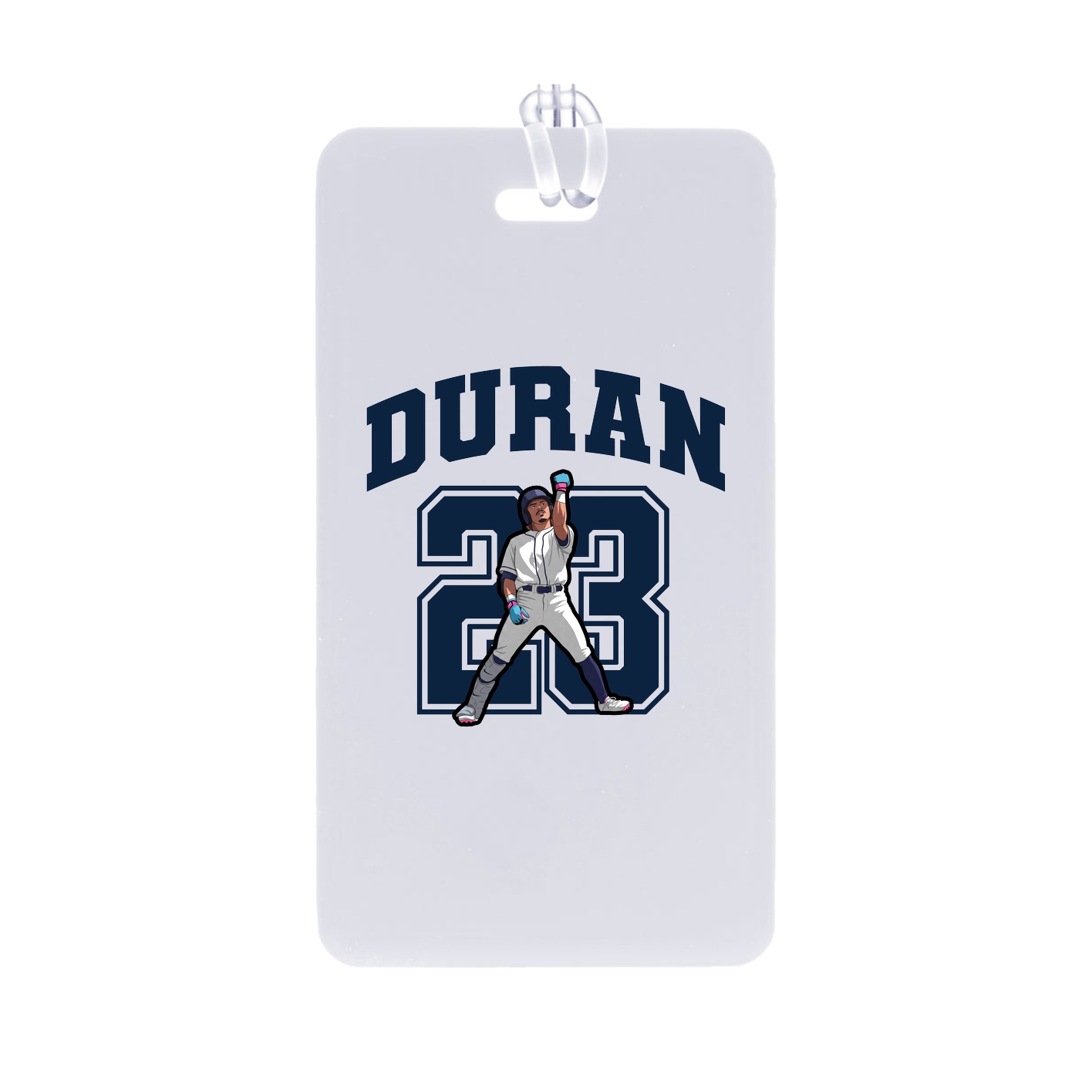 Bag Tag — Number in Classic
