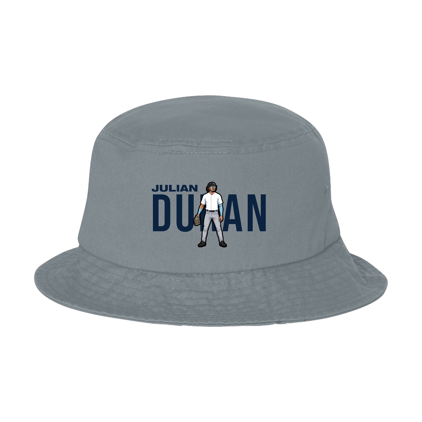 Bucket Cap — Player Name in Grey