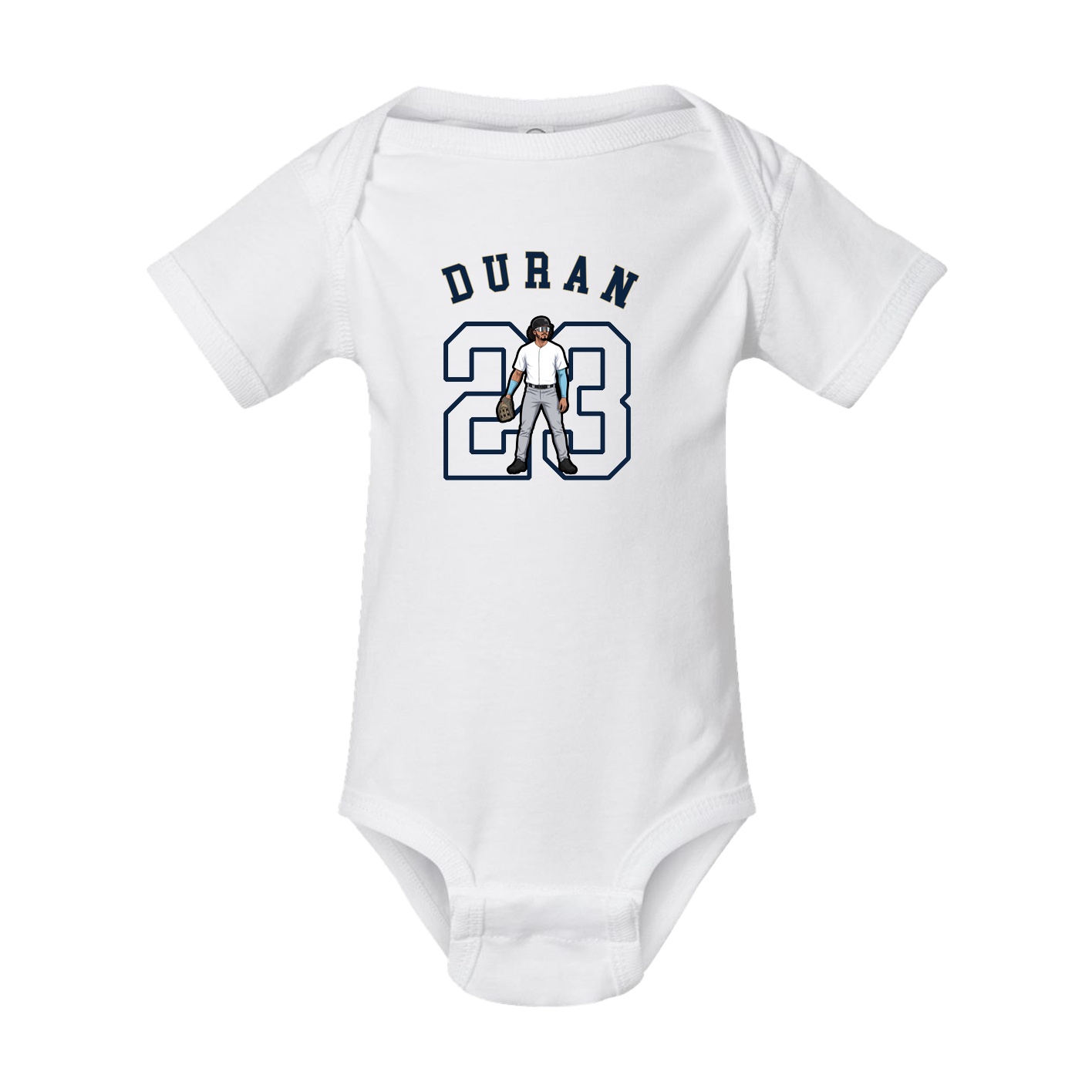 Baby Onesie — Shirsey Arch in White