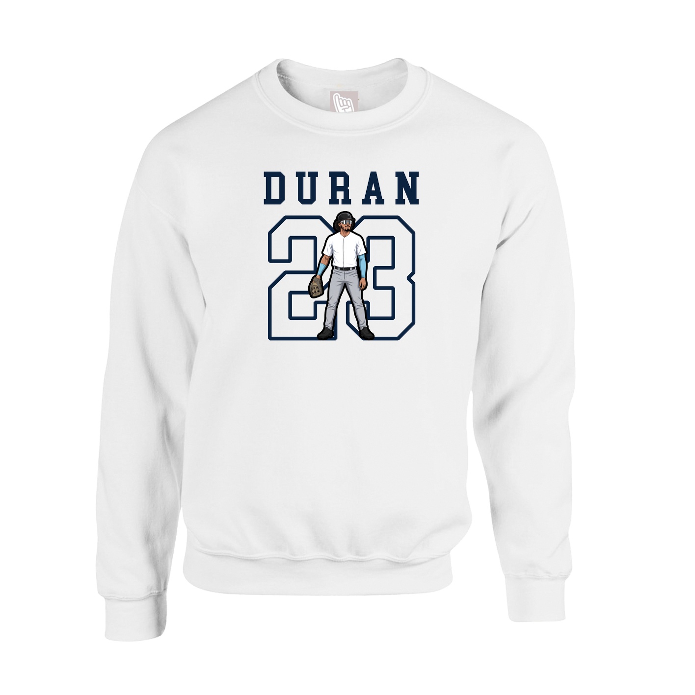 Fleece Crew — Shirsey in White