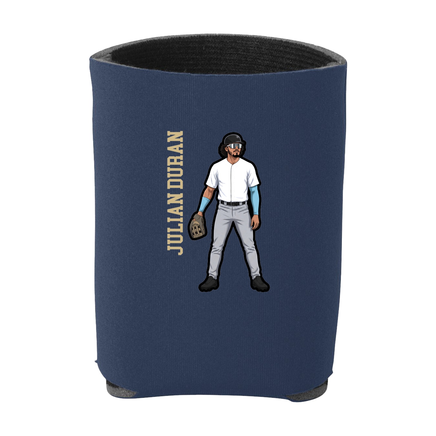 Can Holder — Name Vertical in Navy