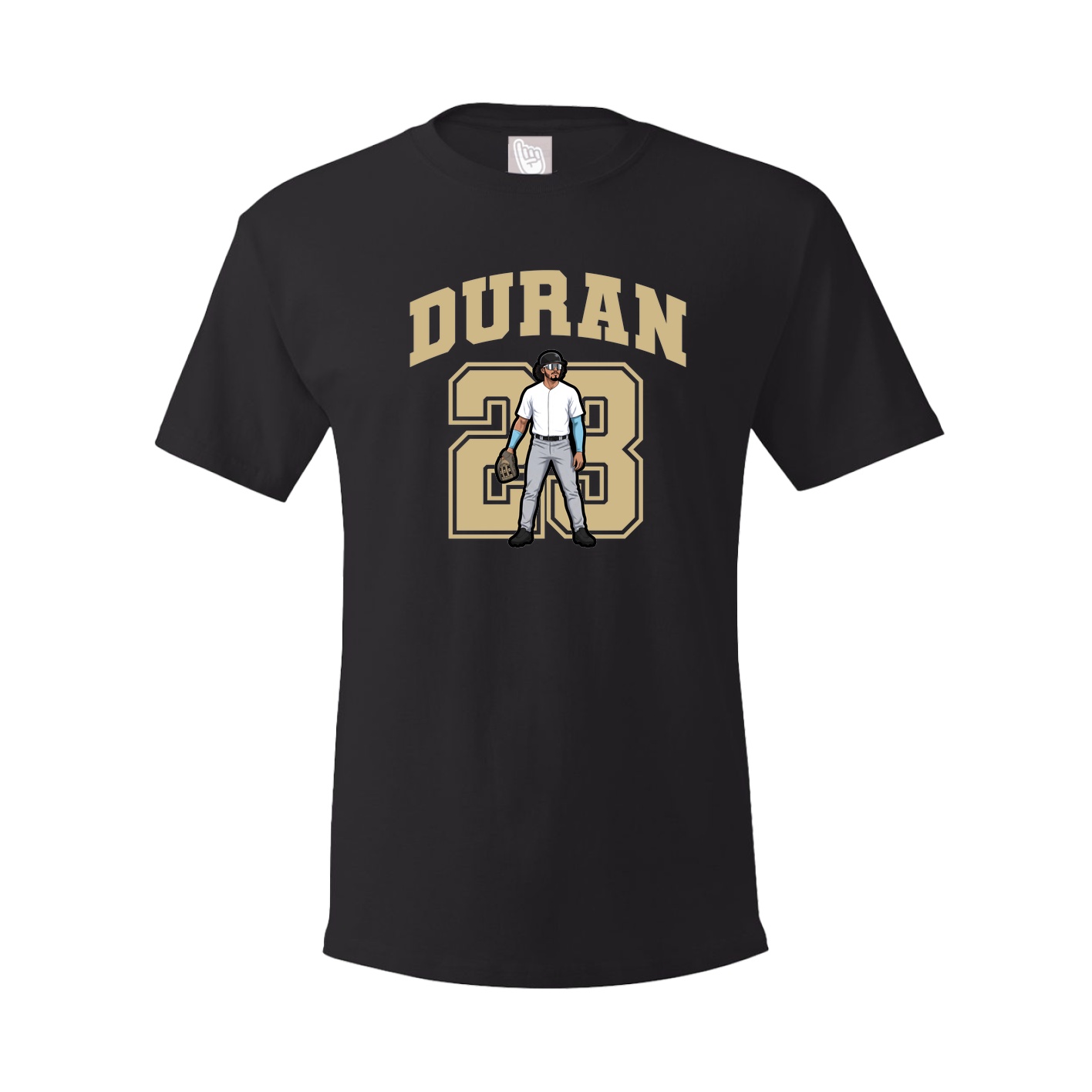 Youth Tee — Number in Black