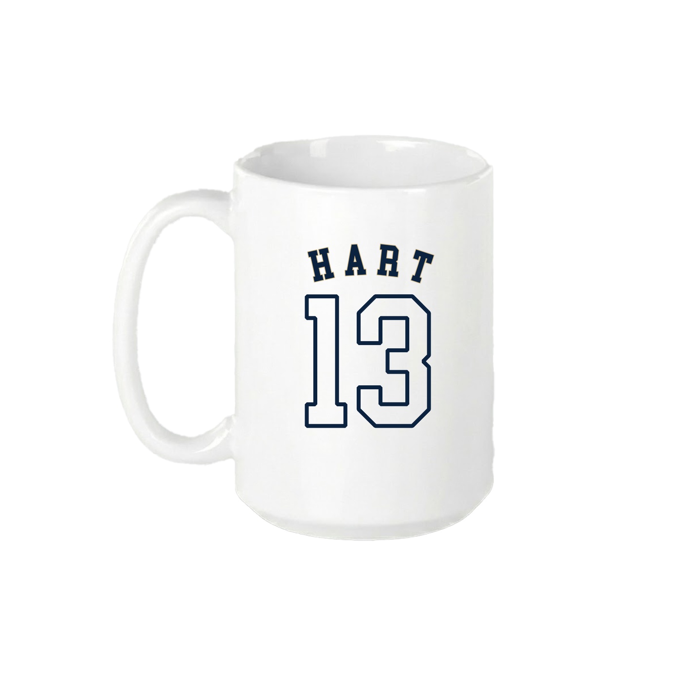15oz Coffee Mug — Shirsey Arch in White