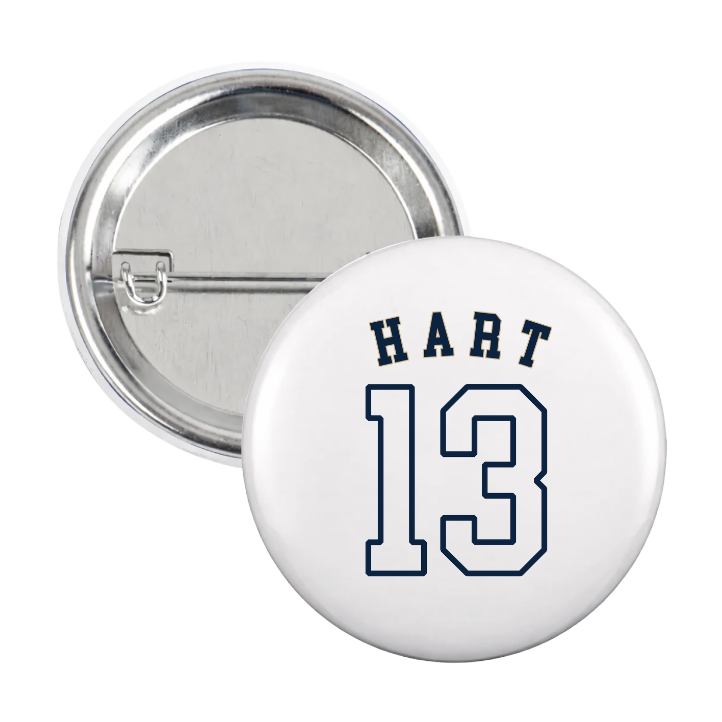 Game Day Button — Shirsey Arch in White