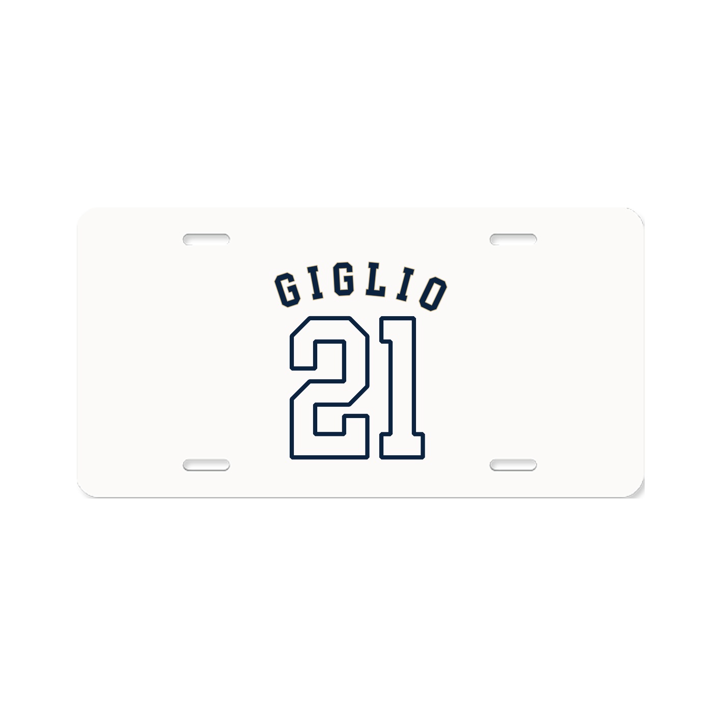 License Plate — Shirsey Arch in Classic