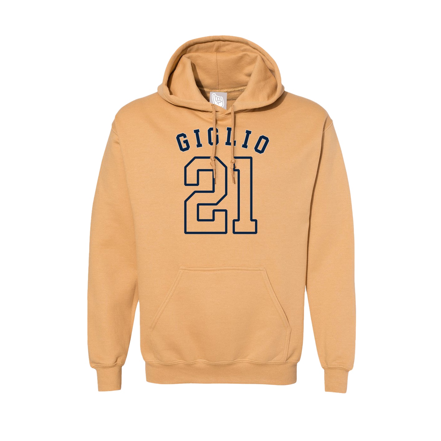 Hoodie — Shirsey Arch in Vegas Gold