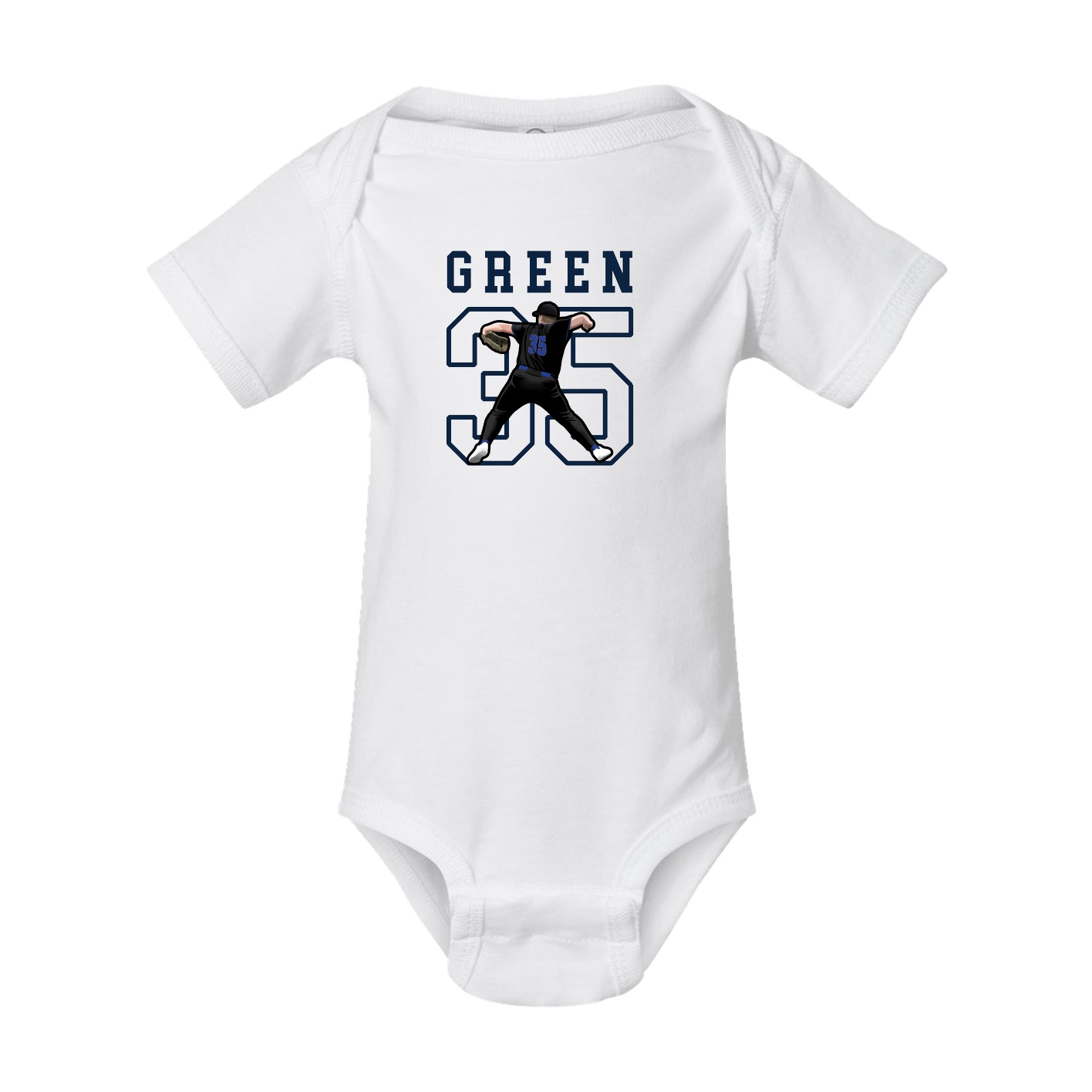 Baby Onesie — Shirsey in White