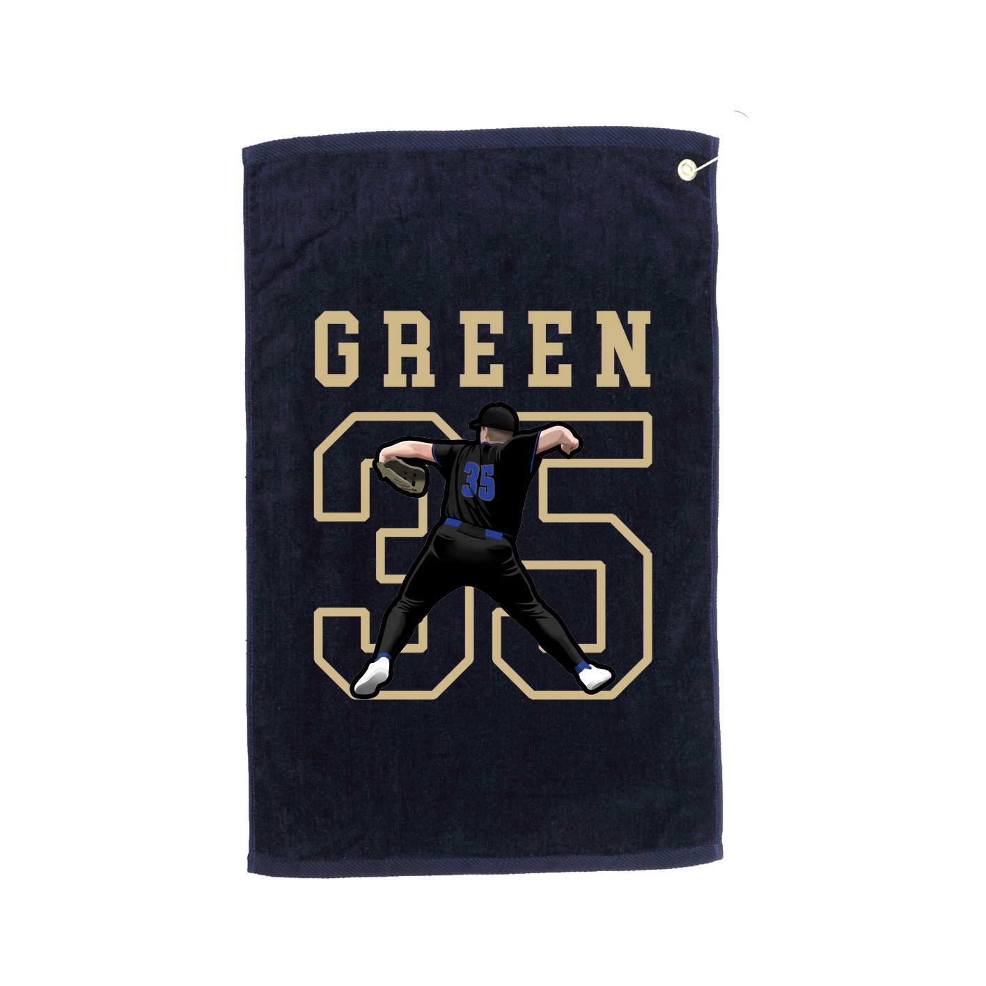 Golf Towel — Shirsey in Navy