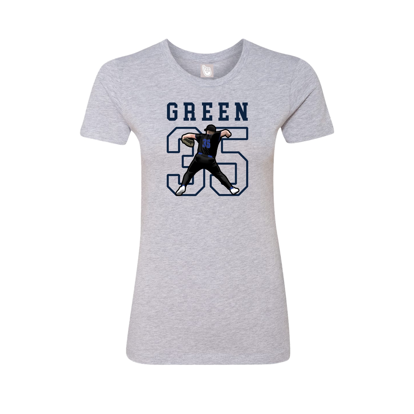 Fitted Women's Tee — Shirsey in Grey