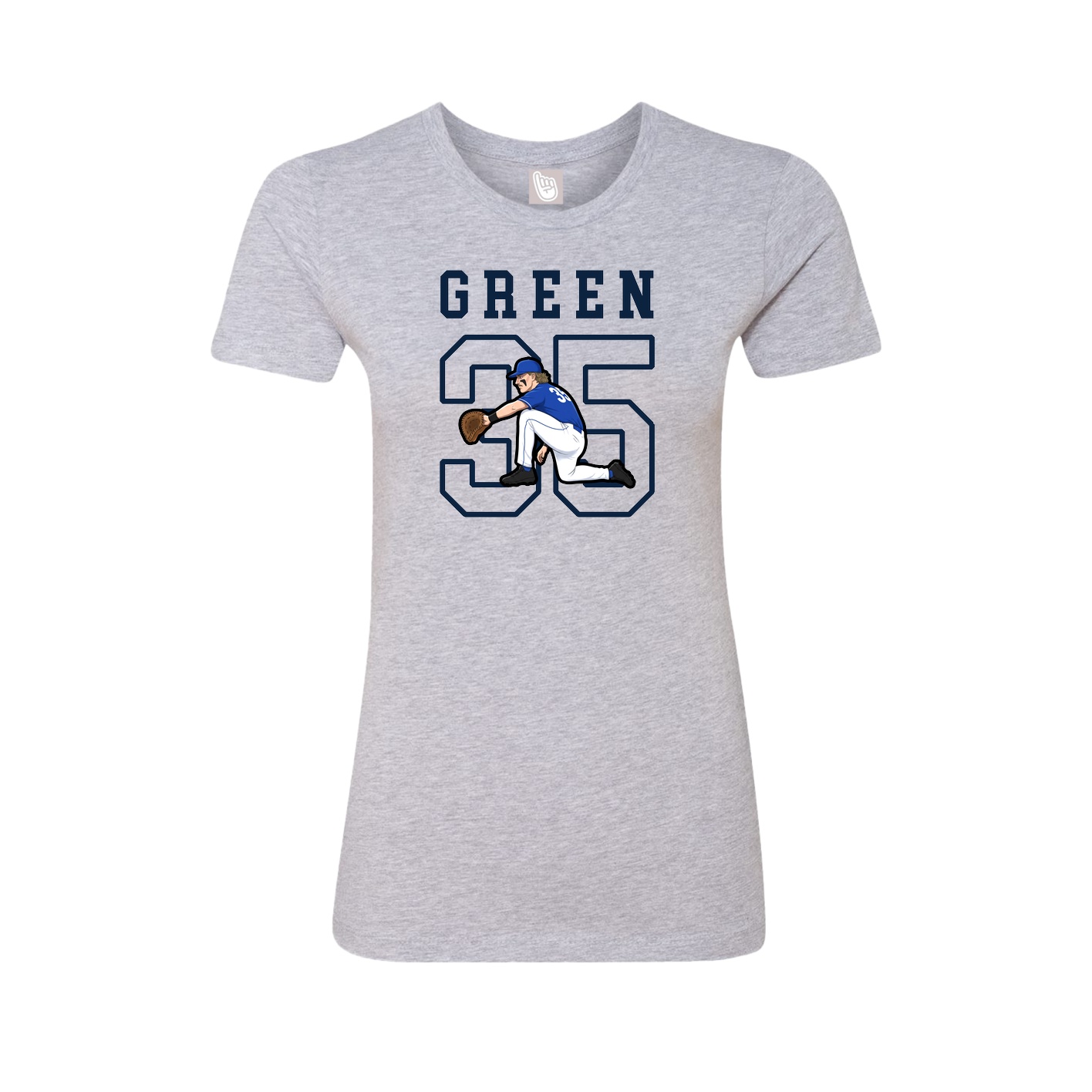 Fitted Women's Tee — Shirsey in Grey