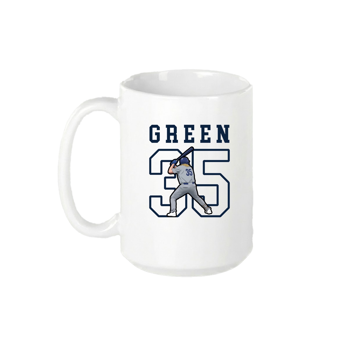 15oz Coffee Mug — Shirsey in White
