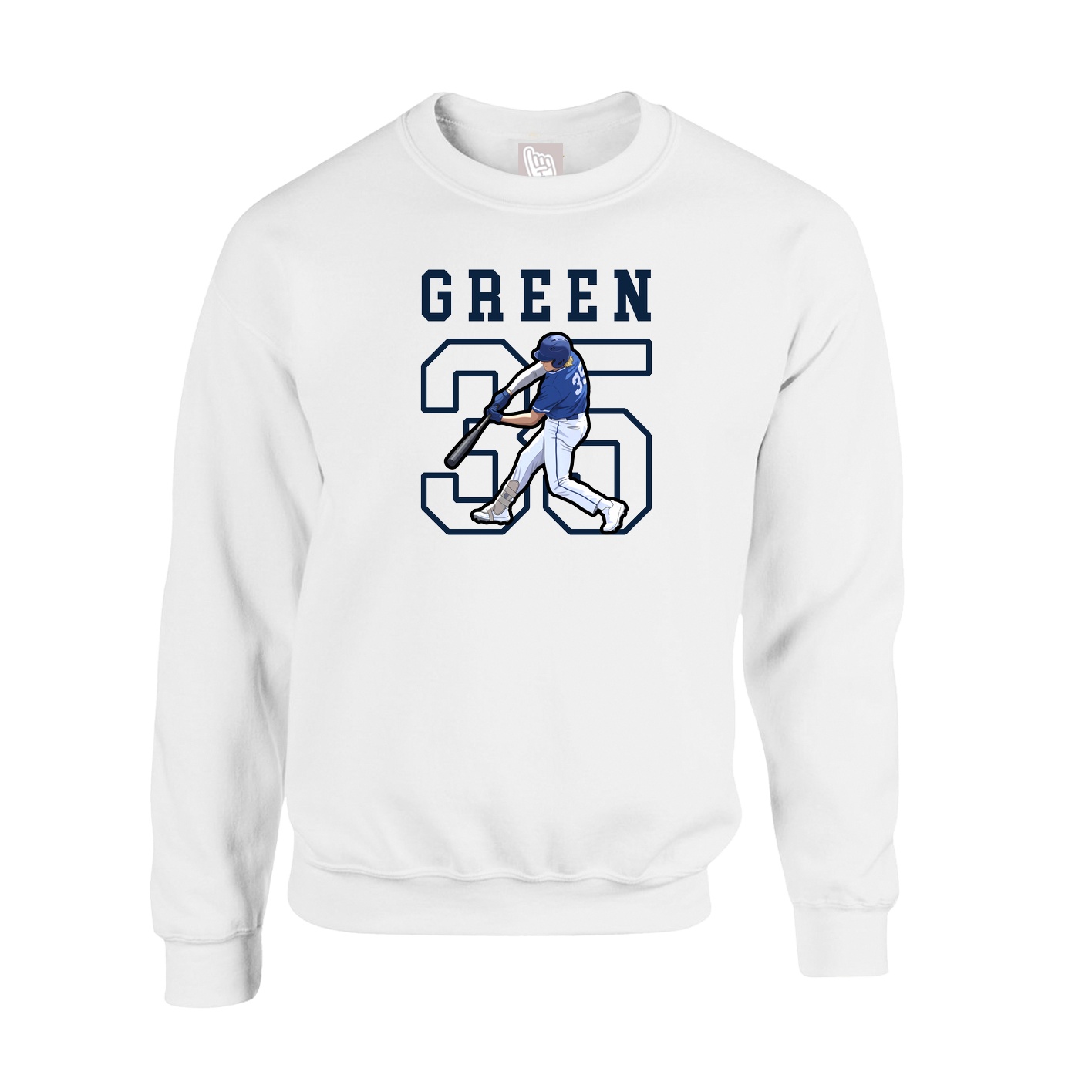 Fleece Crew — Shirsey in White