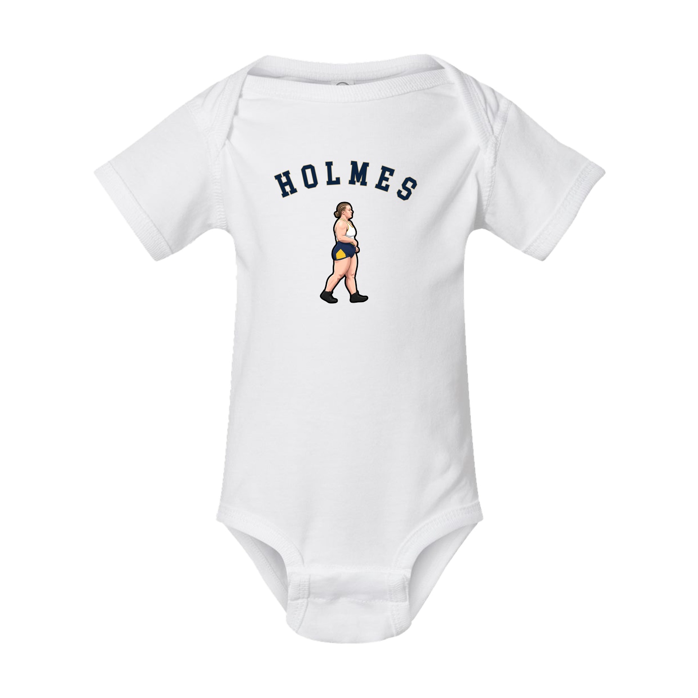 Baby Onesie — Shirsey Arch in White