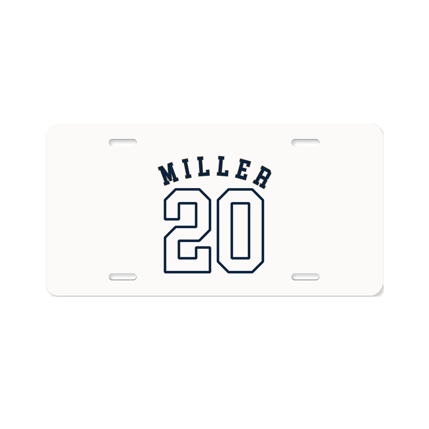 License Plate — Shirsey Arch in Classic
