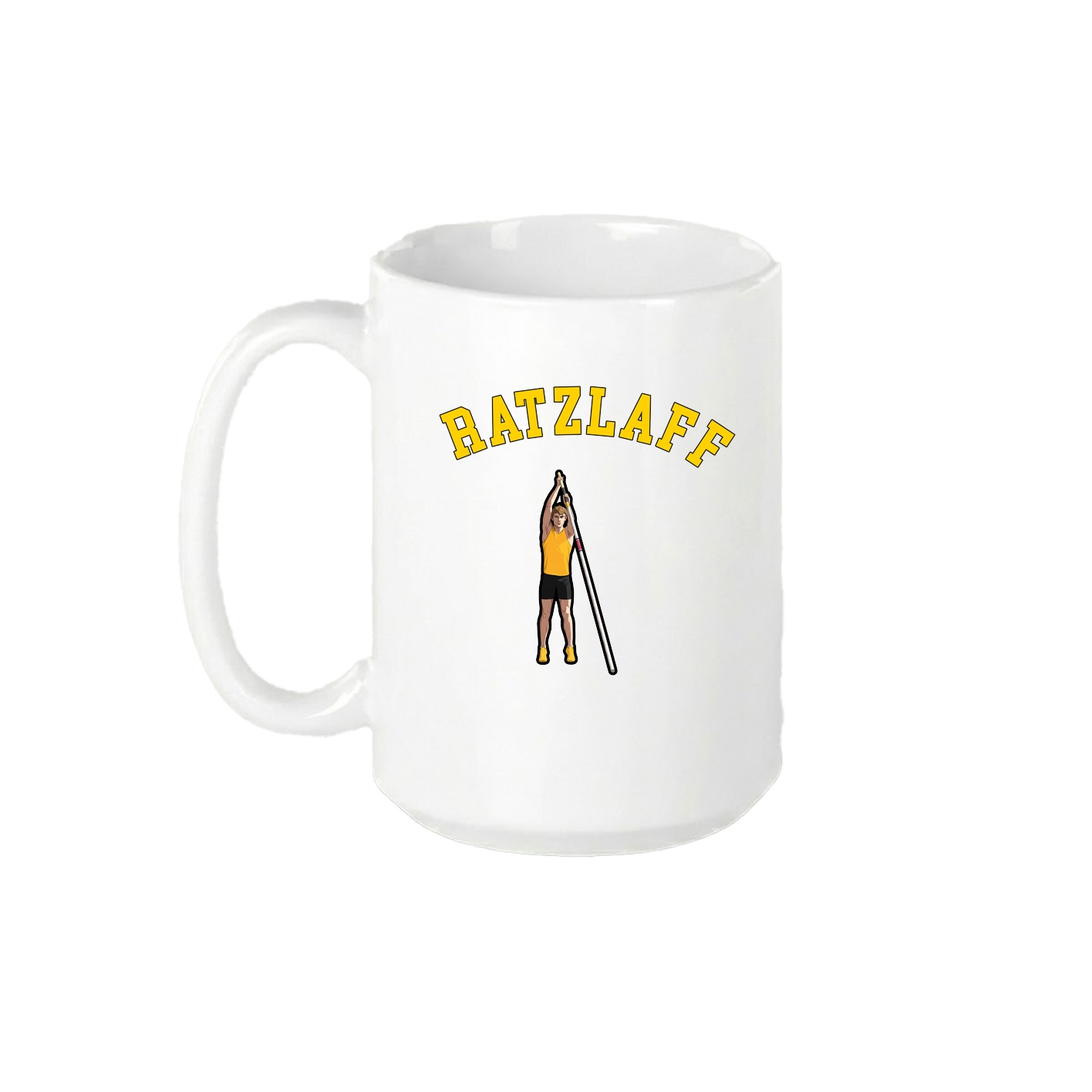 15oz Coffee Mug — Shirsey Arch in White